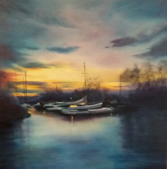 Abendstimmung_am_Jachthafen_Oel_50_50