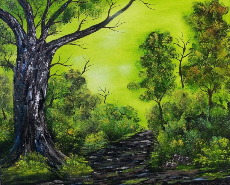 Gruener Wald_Oel_50_60_verkauft