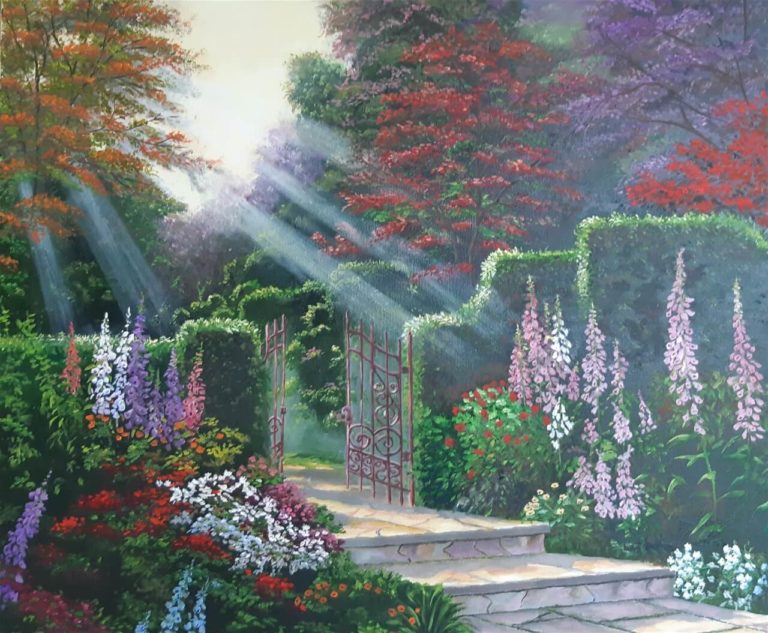 Morgen im Park_Oel_60_50