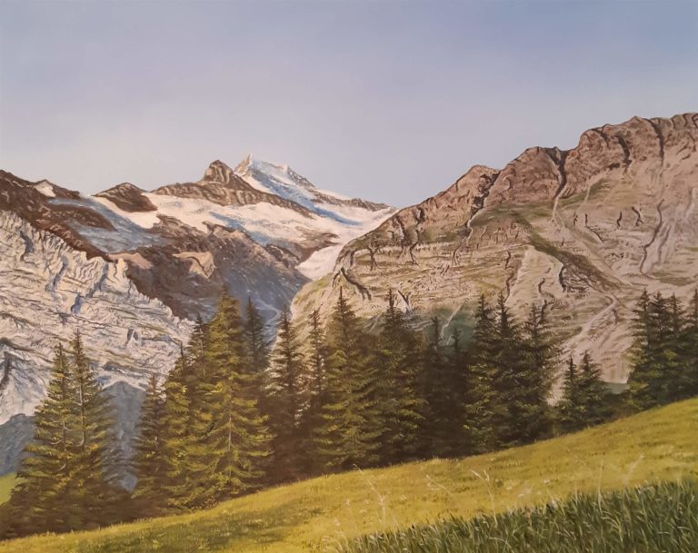 Tiroler Berglandschaft_Oel_50_50