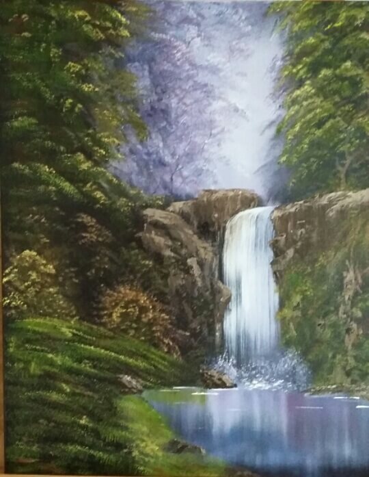 Wasserfall_Oel_50_60