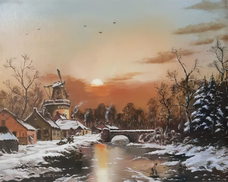 Winter_in_Holland_Oel_50_40